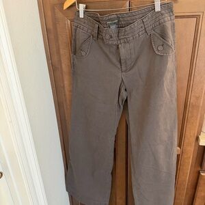 Banana Republic Wide-Leg Chocolate Pants